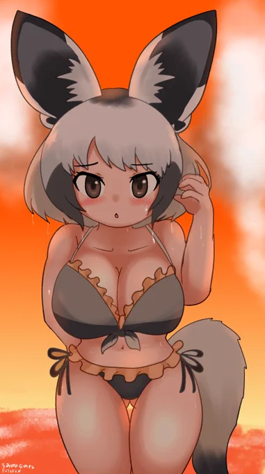 こんばんは 海の日に海っぽい絵再掲マンです #けものフレンズ
