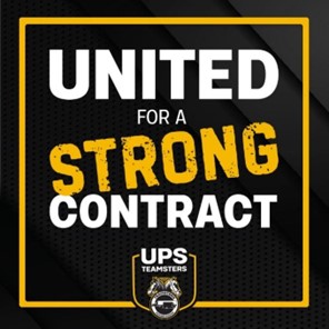 Mass_BTU's tweet photo. We stand in solidarity with @teamsters for a fair contract with @UPS.
UPS’s soaring profits are driven — and sorted, loaded, and delivered — by hardworking Teamsters. It’s time for UPS to deliver for the workers who make the company’s success possible

#PayUpUPS #UPSTeamsters https://t.co/JQbeQOhxu1