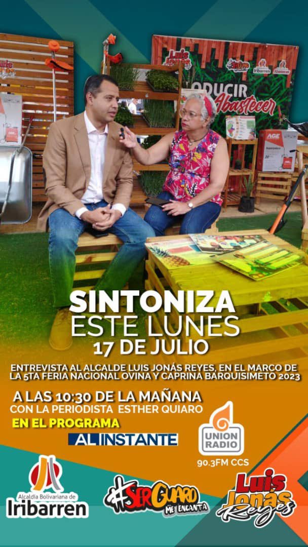 Los invito a escuchar en pocos minutos nuestra entrevista con la Lic. Esther Quiaro a través de <a href="/Unionradionet/">Unión Radio</a>. Un trabajo realizado en el marco de la feria ovina y caprina, donde logran expresarse los productores y el pueblo que se hizo presente durante esta importante