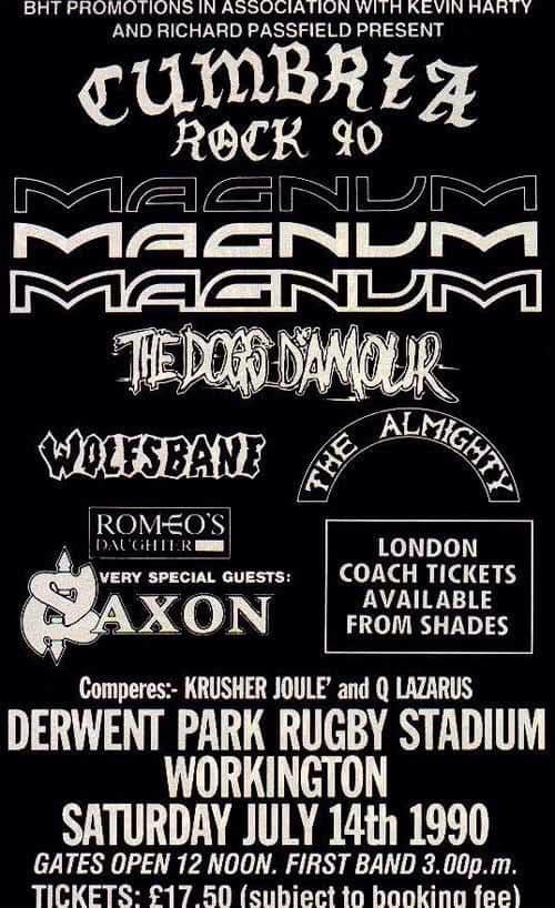 CUMBRIA ROCK '90

Just look at that lineup! 👀

🤘 Thanks <a href="/KrusherJoule/">Krusher Joule</a> for reminding us!