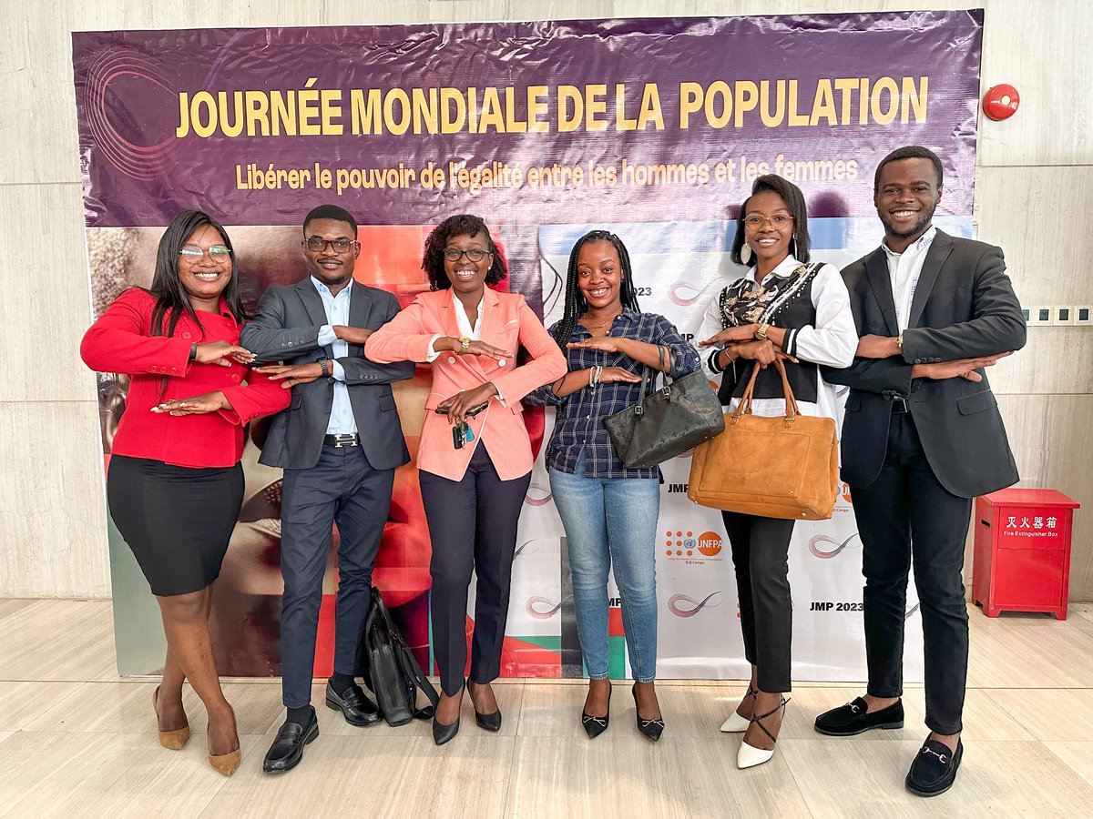 AfriyanRdc's tweet photo. Nous avons participé ce matin à la célébration de la journée mondiale de la population et au lancement du rapport sur l'état de la population mondiale édition 2023 organisée par @UNFPARDC au @FCHBlazonHotels.
@eugene_kongnyuy @LorenceKabasele
#WorldPopulationDay #SWOP2023 https://t.co/f0qjbE2xea