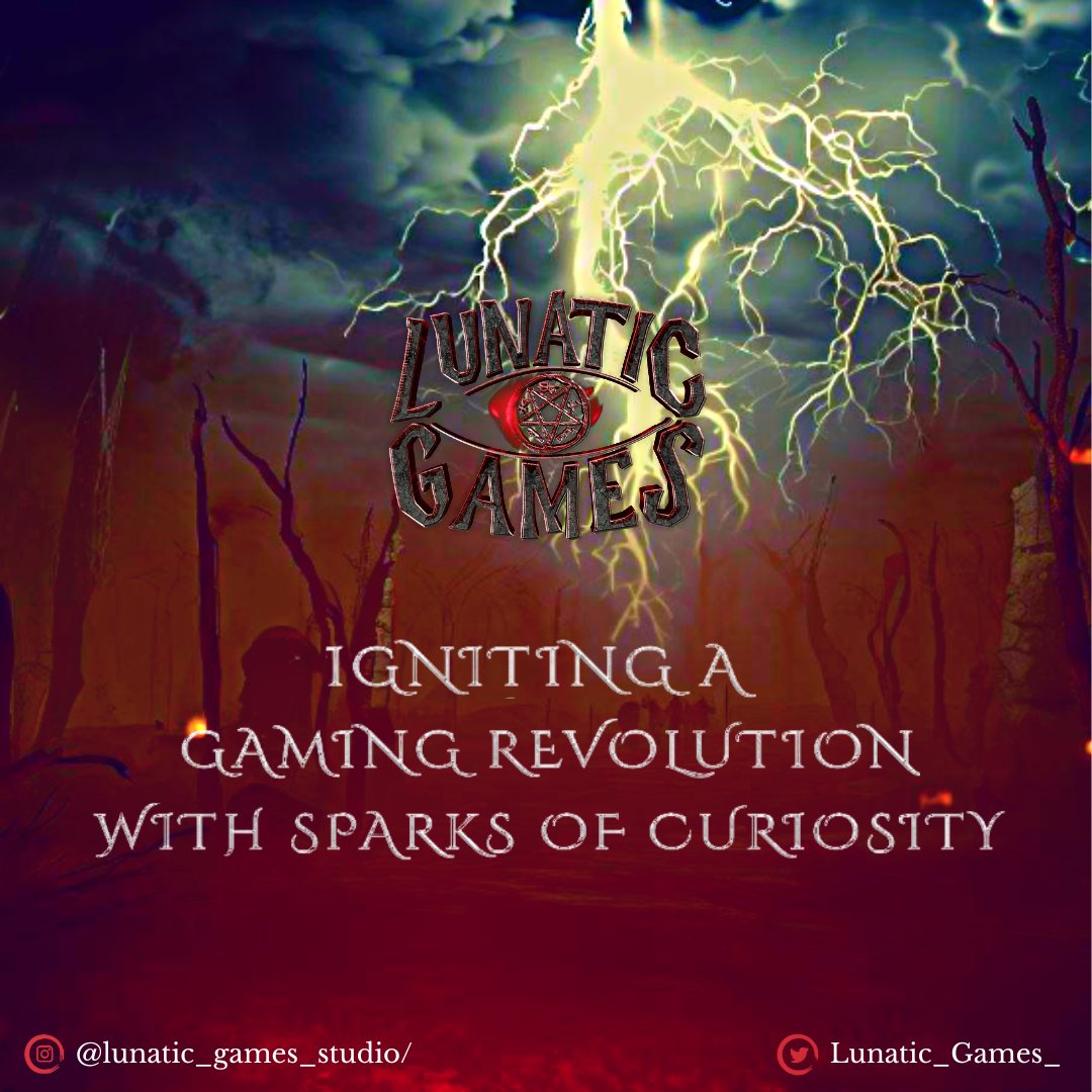 Experience the electric pulse of knowledge within Lunatic Games, where sparks of curiosity ignite an electrifying educational revolution!
#playtoexperience #NFT #Web3 #horrorgame