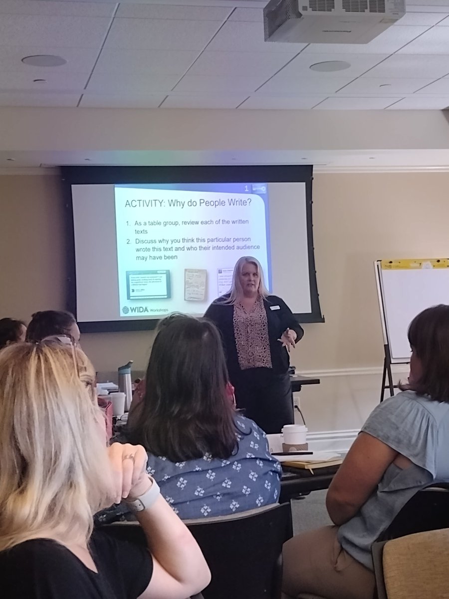 #wida Writing Conference in Madison, Wisconsin. Day#1
<a href="/RebeccaPadinEL/">Rebecca Padin</a> <a href="/BCSTigers/">Bessemer City Schools</a> <a href="/brenda_rumley/">Brenda P. Rumley</a>