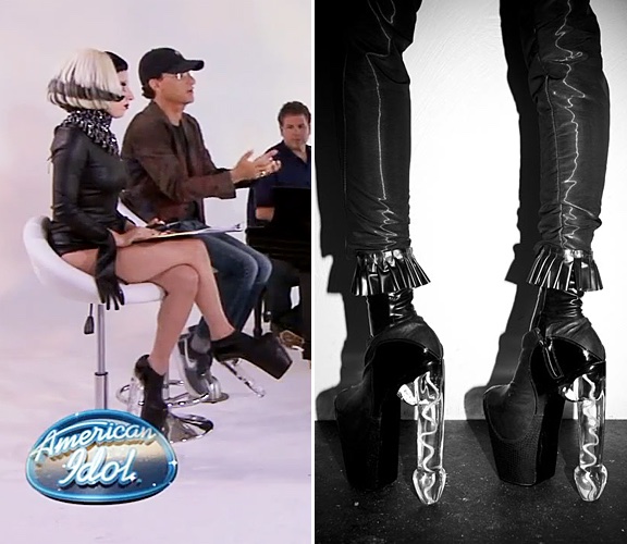 RT @notgwendalupe: Lady Gaga wearing d!ldo shoes in American Idol, 2011 https://t.co/eplJuM3bmN