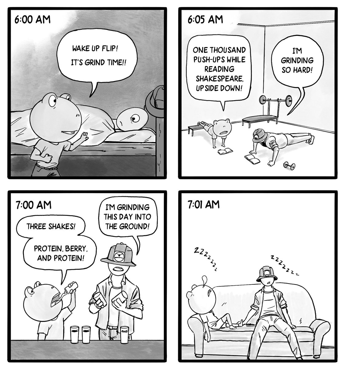 Happy Monday everyone! 

TIME TO GRIND. 

#nuggetandflip for <a href="/degenblockparty/">DEGENERATE BLOCK PARTY</a>