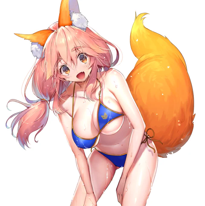 【FGO】水着玉藻ちゃん  #FGO #玉藻の前