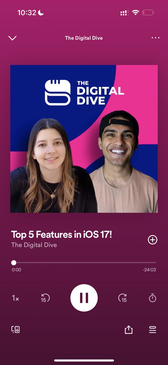 NBTJacklyn's tweet photo. New podcast episode! this week we cover everything to know about IOS 17 and the new Nothing Phone 2 !! 

Love making this podcast ❤️ https://t.co/eB60dql7IY