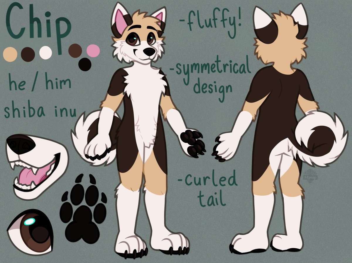 terriergf's tweet photo. ref sheet for @offbeatotter1 🤎 https://t.co/rUSplAenNa
