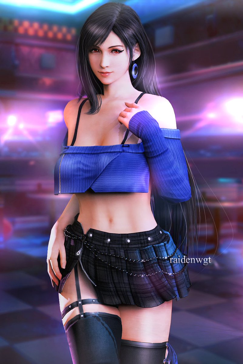RaidenWgt's tweet photo. #Tifa 💙 #TifaLockhart #FFVIIRemake https://t.co/UI4rxjxZVl