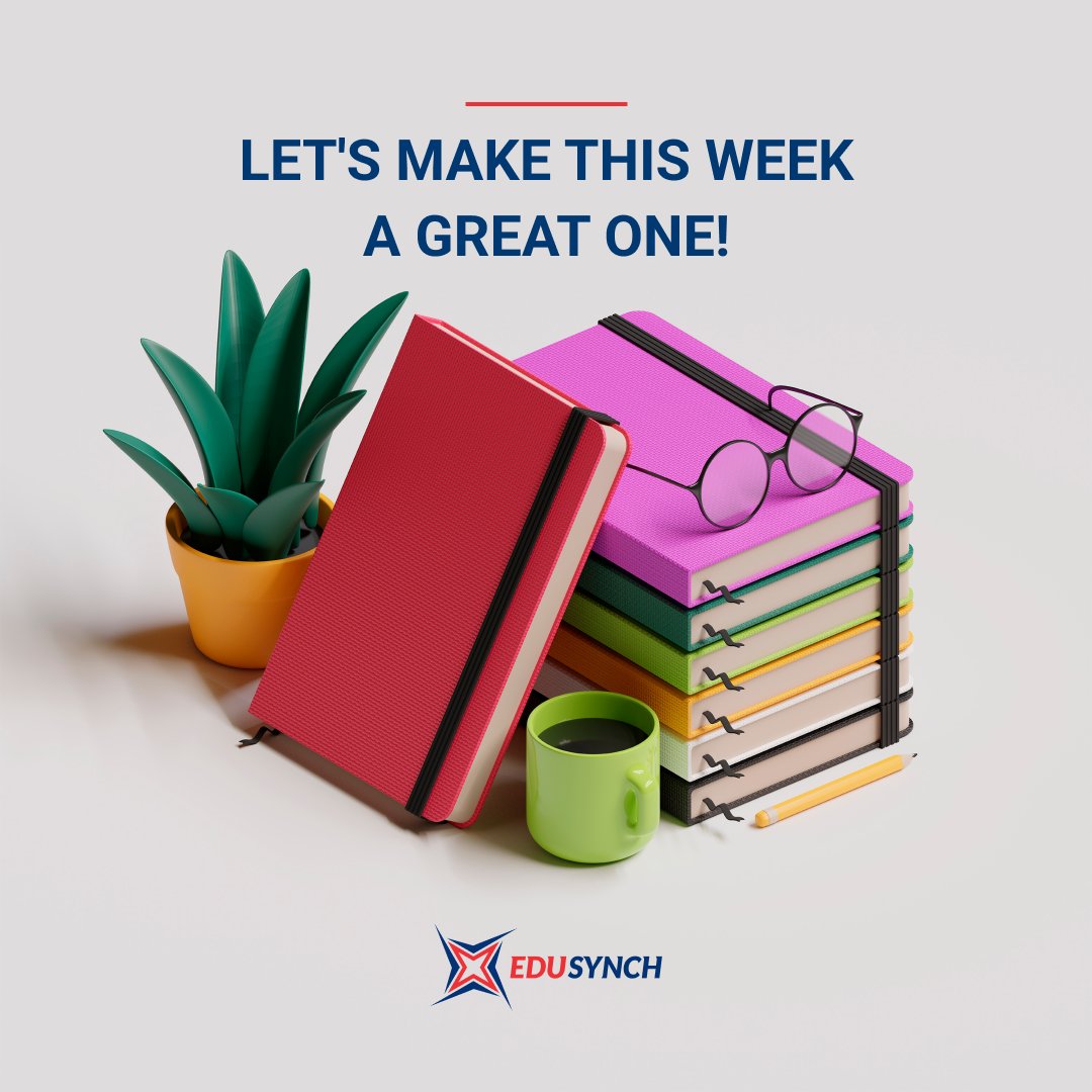 Start your week off right with a positive mindset and a commitment to learning. Let's make this week a great one!

#mondaymotivation

#edtech #proctoring #eproctoring #remoteproctoring #onlineeducation #onlinelearning #edusynch #elearning #education #testing #assessment