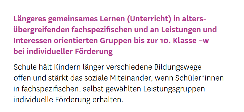 VitoDabisch's tweet photo. Kennt ihr eigentlich schon die "Vorschläge für eine gerechte Bildung" des Bürgerrats Bildung und Lernen? (@BurgerratLernen)

Eine Botschaft des #Bürgerrat:
Wir brauchen längeres gemeinsames Lernen bis zur 10. Klasse. Lasst uns das also angehen!

https://t.co/BnwYmybZZg https://t.co/ZBx4btBsGn