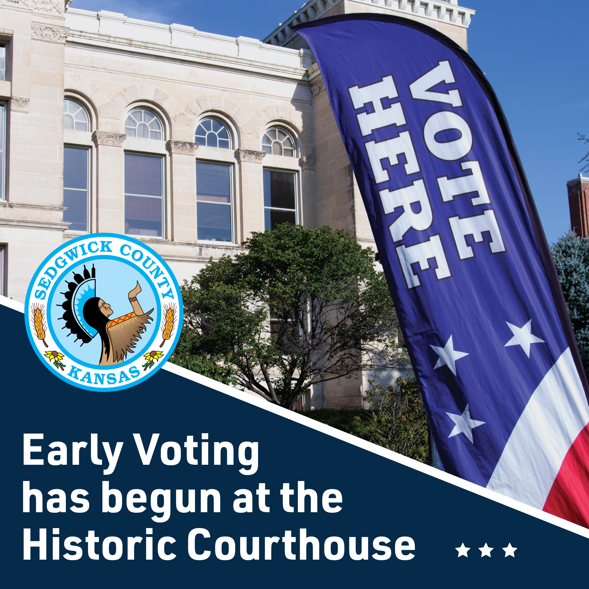 Sedgwick County on Twitter "Early voting in person at the Election