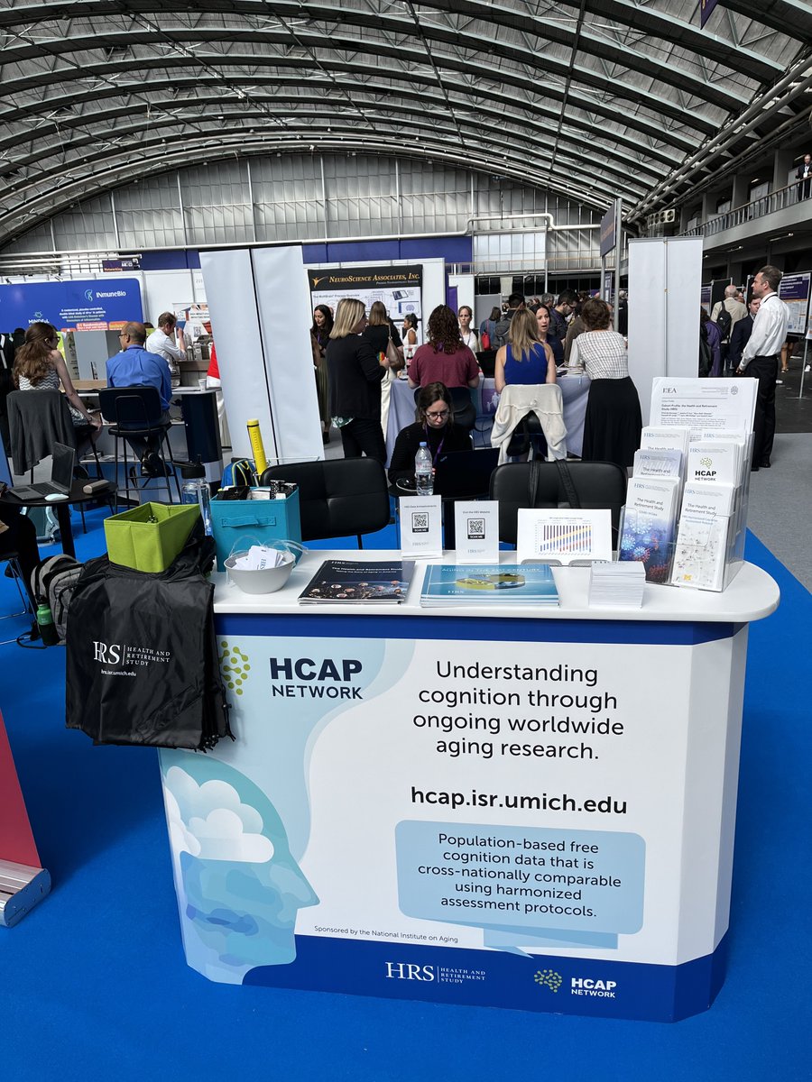 hrsisr's tweet photo. We're at #AAIC2023! Are you? Come visit us in the 212 block to learn all about #HCAPNetwork and #HRSData. We can't wait to chat with you! https://t.co/VuN035L2Lv