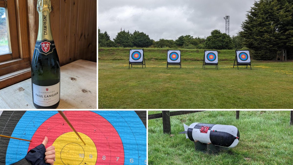 ManagementWA's tweet photo. Despite the #downpour on Friday, we still had an excellent time at @AdSportsWarwick, testing our aim at #archery and saving the world with our bomb defusal skills 💪

After drying off a bit, we then headed for a delicious #dinner at Sabai Sabai in #LeamingtonSpa https://t.co/vJEZV6RowA