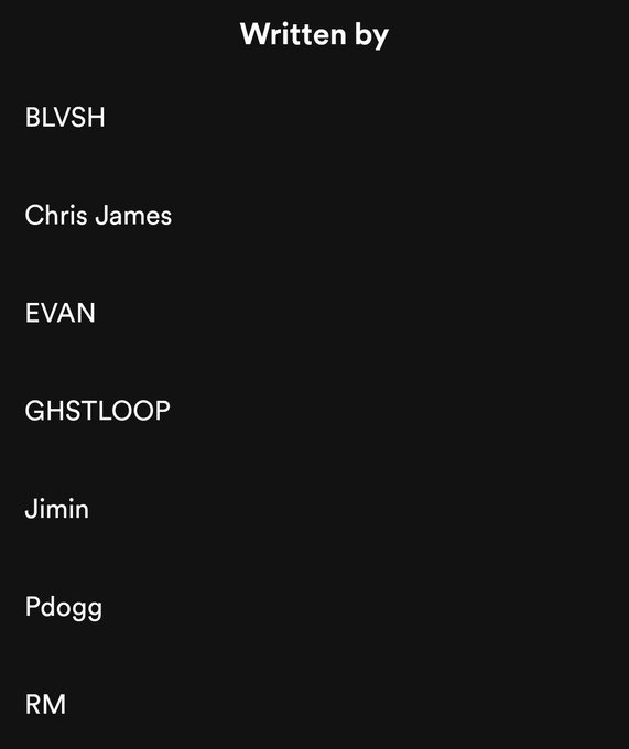 BARMYSTREAM's tweet photo. Hello @BIGHIT_MUSIC @bts_bighit @Spotify @SpotifyCares

BTS' Jimin has had his credits removed from his own song "Like Crazy". This is not the first time the song has faced issues on the platform. Could you please fix this and assure issues like these won't happen again? https://t.co/k3SJ269jNP