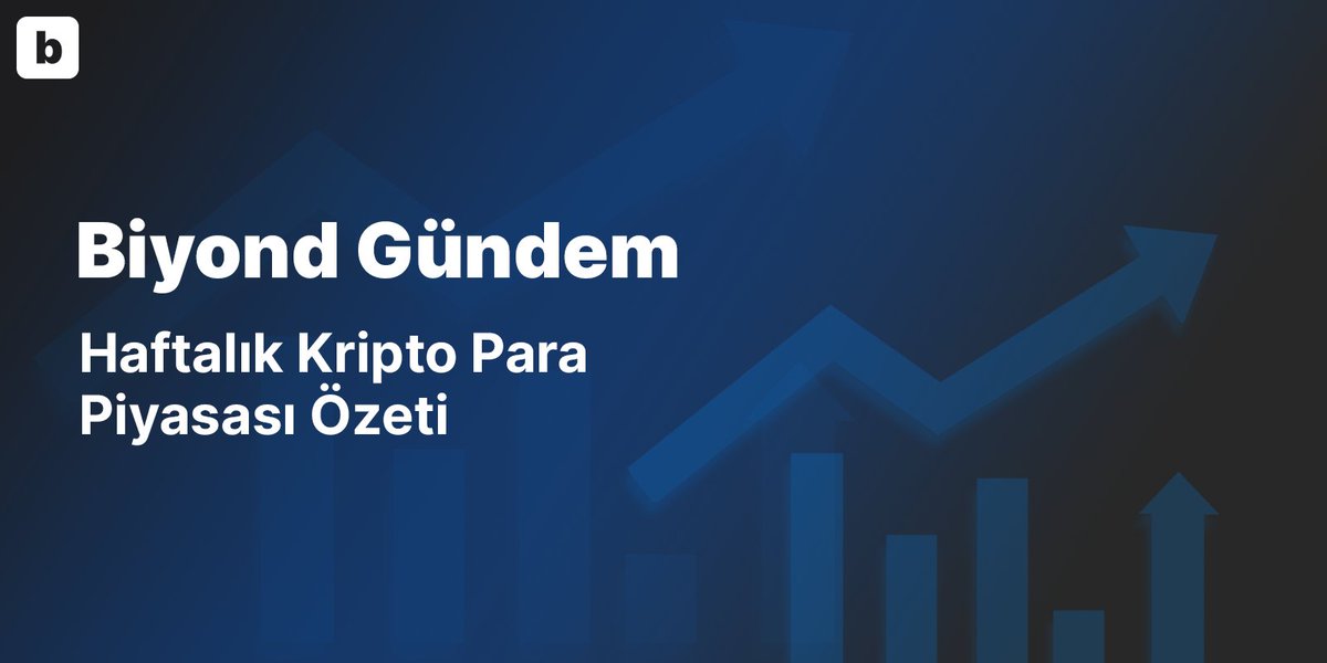 🗓️ Biyond Gündem

Kripto para piyasasında geçtiğimiz hafta hangi gelişmeler yaşandı?

Biyond ekibi olarak takip ettiğimiz, geçtiğimiz haftalarda kripto para ekosistemini ve finansal piyasaları etkileyen birçok haberi sizler için derledik.

Detaylar için ⤵️

🧵 [1/15]