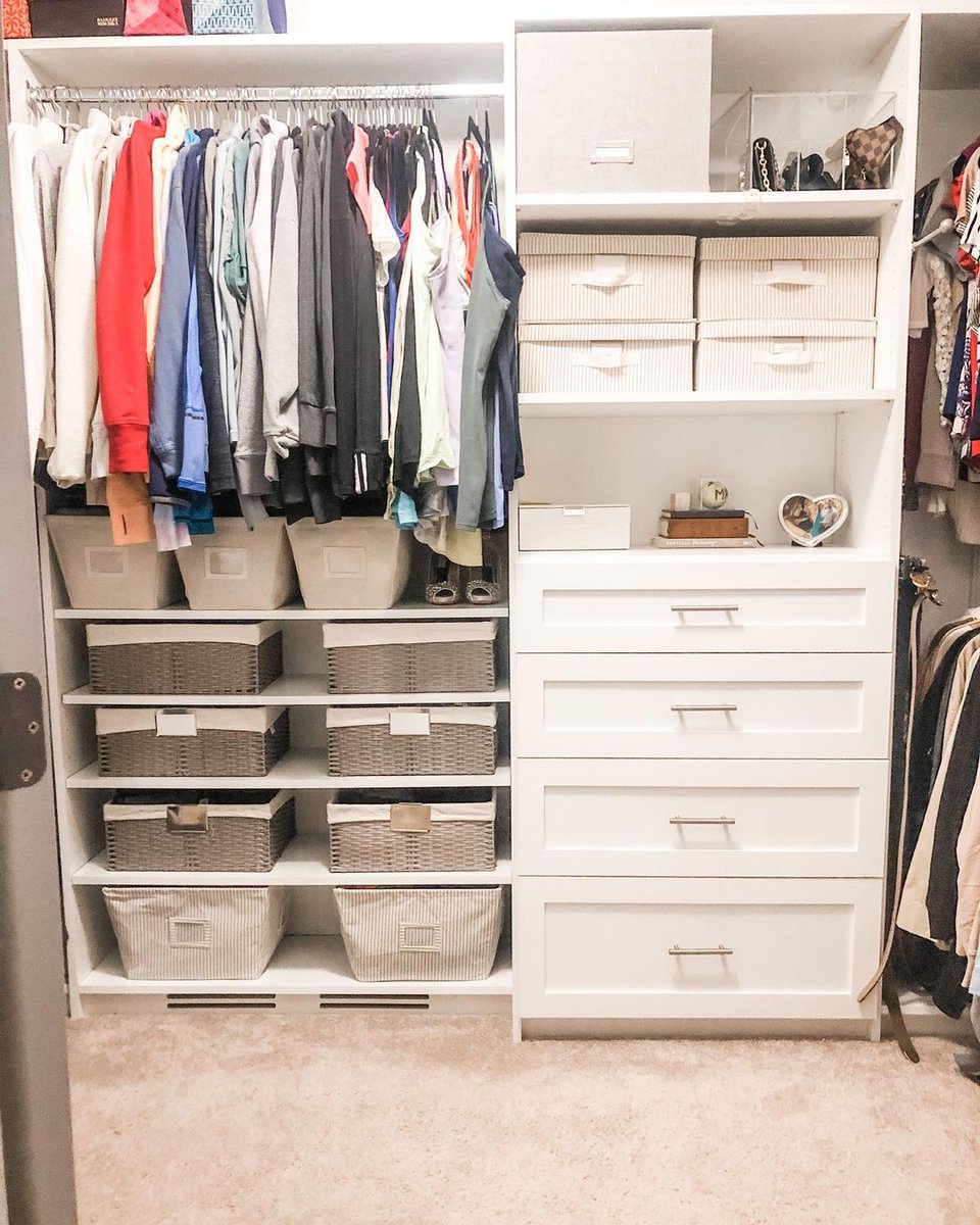 ClosetsByDesign's tweet image. &quot;I don’t know about you, but an organized closet makes me feel like I can do anything!&quot;⁣
⁣
Trust us, Alyssa 💓 more than anyone else, we get it! Ditch your wire shelving for a functional system from Closets by Design!⁣
⁣
#ClosetsbyDesign #HomeOrganizers #ClosetStorage