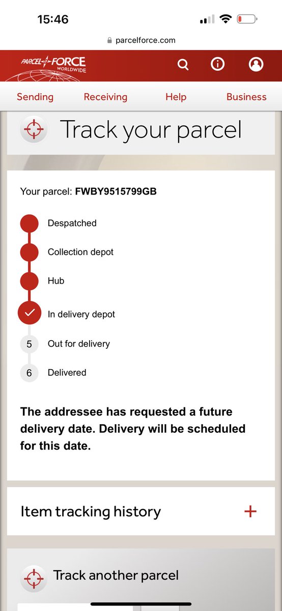OVER A WEEK WITH YOUR EXPRESS DELIVERY!! STAY AWAY From THIS COMPANY GUYS THEY HAVE LOST A PARCEL OF MINE WORTH ££££ <a href="/parcelforce/">Parcelforce Worldwide</a>