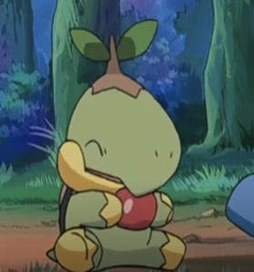 he enjoys an apple