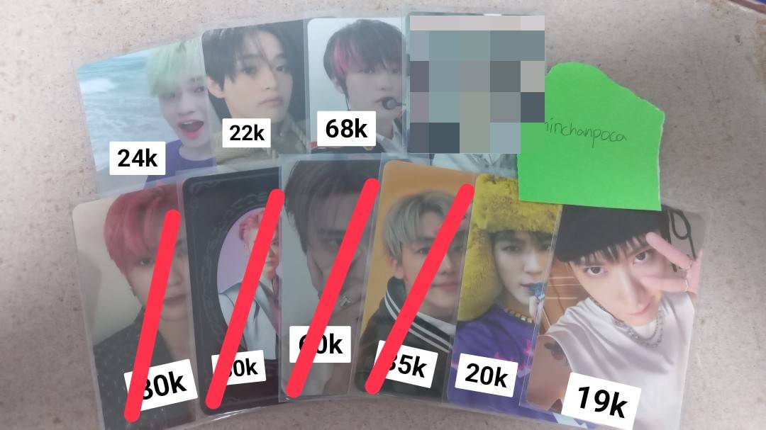 minchanpoca's tweet photo. WTS // WANT TO SELL READY KR

aab pc nct

💸 in pict bersih kr (tax 4.000/pc)
🏡 GO dom Surabaya, Jatim INA

tag. wts chenle wgu smcu shopee thai glitch mode glimo jeno digipack digi candy ten id photo card universe https://t.co/A7iuqlXV4E