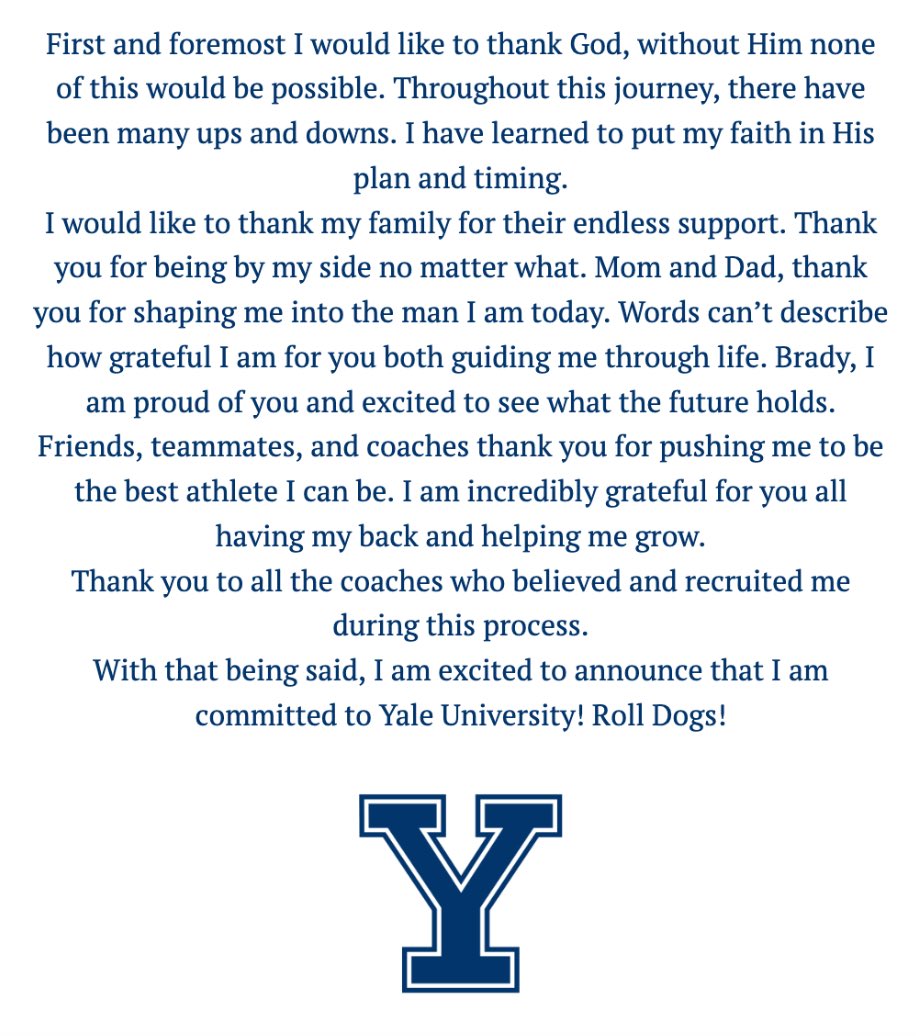 COMMITTED!
<a href="/CoachRenoYale/">Tony Reno</a> <a href="/coachjjanderson/">Jay Anderson</a> <a href="/jason247scout/">Jason Jewell</a> #BST