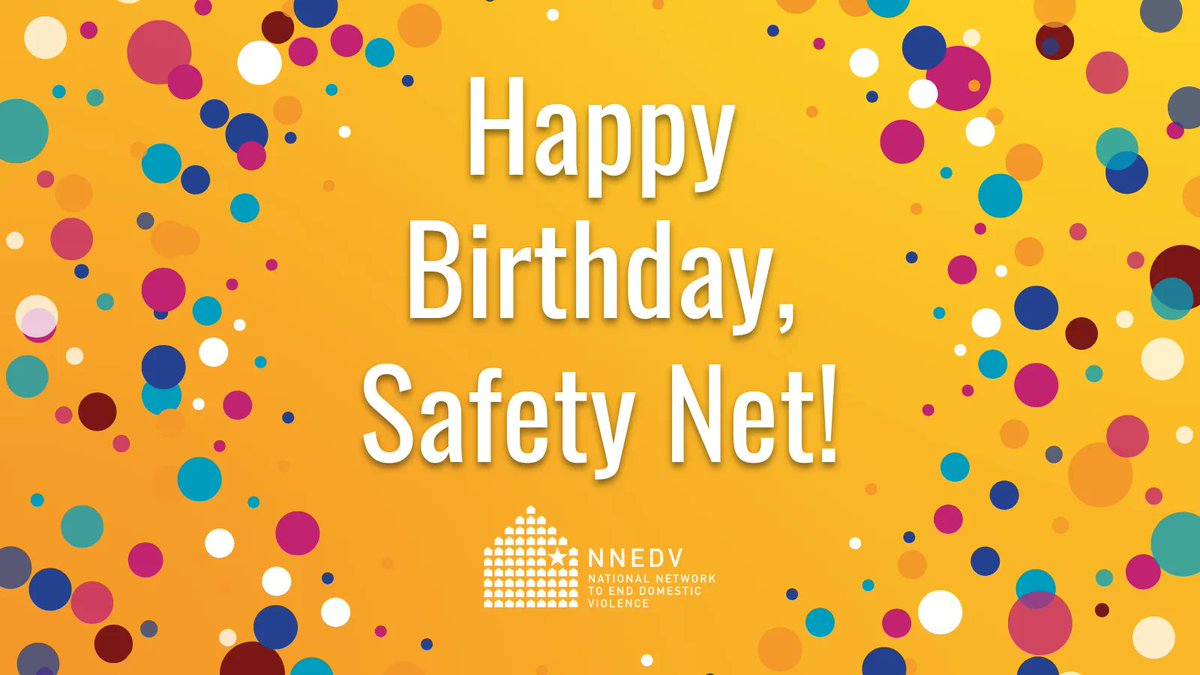 WomensLaw's tweet image. Happy birthday to #SafetyNet, our fellow team at @nnedv! Today, they&apos;re celebrating 23 years working at the intersection of technology and abuse! 🎉 Help them celebrate with a birthday gift: nnedv.org/donate-now/