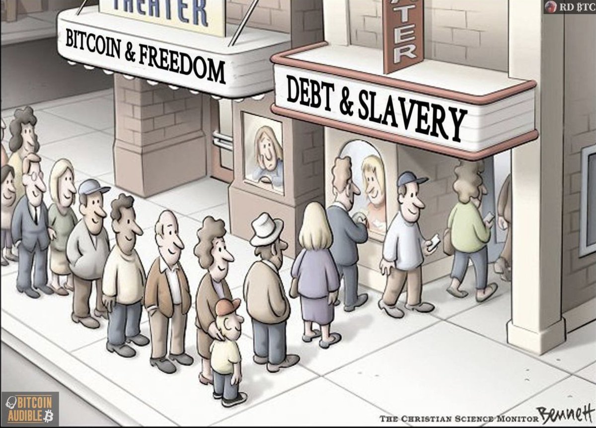 #Bitcoin is freedom 💪