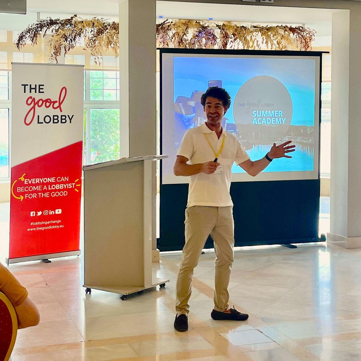 TheGoodLobby's tweet photo. ✨#TGLSummerAcademy is in full swing✨

🔊@alemannoEU presented The Good Lobby Tracker - the 1st collection of best practices in lobbying, well beyond what regulations require

🤔It was followed by lively debate!

Read about The Tracker➡️https://t.co/Y87oNUegBp
#TGLTracker #ESG https://t.co/dpByXjygi4