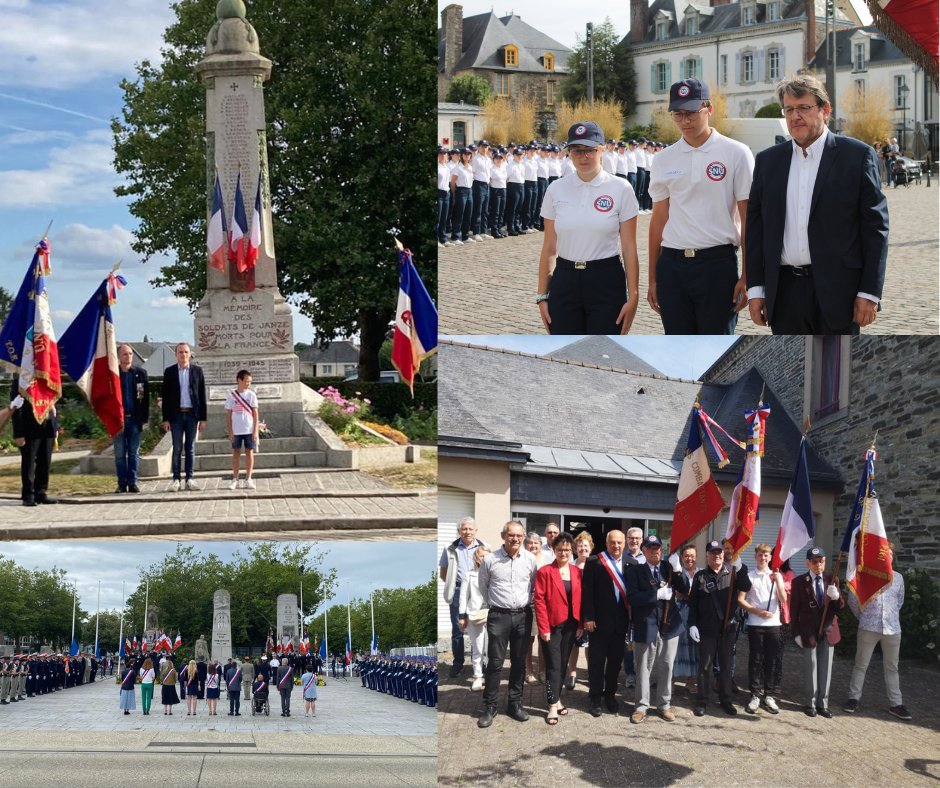 GroupeUCD35's tweet photo. #14juillet2023 #FeteNationale #Illeetvilaine
Les élus du @GroupeUCD35 dans leur canton pour les cérémonies et festivités du 14 juillet 2023 👇
@SaintMaloVille @Villededinard #Vitré @CorpsNuds35 #Bazougeslapérouse #MaenRoch #Janzé @MiniacMorvan https://t.co/wtq6YjMBuy