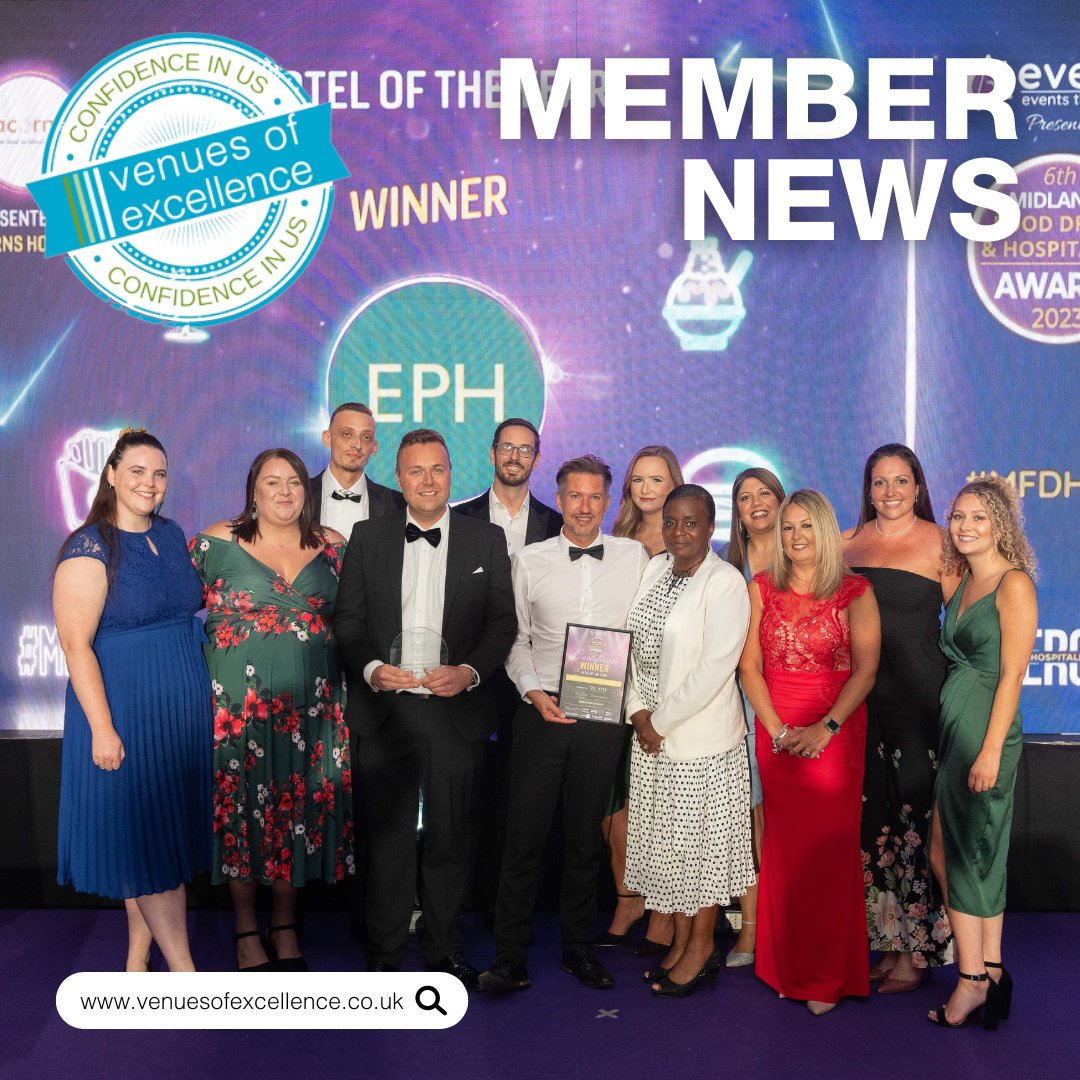 VENUE NEWS: <a href="/EdgbastonPark/">Edgbaston Park Hotel</a> is the region’s Hotel of the Year ✨

Edgbaston Park Hotel &amp; Conference Centre has taken the crown at the <a href="/mfdhawards/">MFDH Awards</a> 👑🏆

A huge congratulations to the whole team! 👏

Read the full story at lnkd.in/eBFWsPGb

#VenuesOfExcellence #MFDHA23