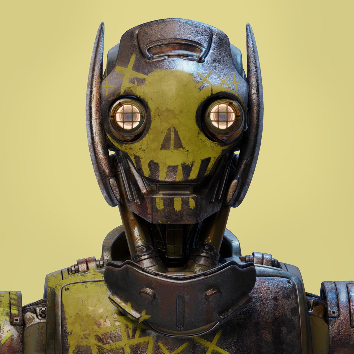 speedmaster_eth's tweet photo. #NewProfilePic 
@huxleysaga Huxley Robot #11
Scout from the wasteland
by @BenMauroArt https://t.co/kM3s5qjgZ4