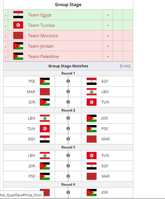 XinHyper's tweet image. Today, the AEL Male Levant + NA Qualifiers have started, and I'm curious about the selection process followed by @FRMJEOFFICIEL for choosing the players who will represent us, especially since there doesn't seem to be any qualification round.