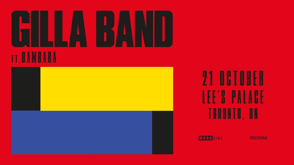 VENUE UPGRADE: @gillaband w/ @bambaraband has been moved to @leespalace as tickets for the original venue have sold out! 🎫 More tickets have been released. 🔗 found.ee/GillaBandTO
