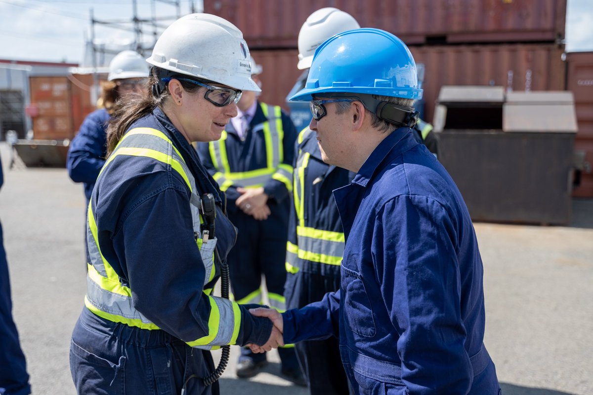FP_Champagne's tweet photo. .@chantierdavie is a pillar of our Canadian shipbuilding industry. Last week, I had the chance to see firsthand their incredible work. More than a vote of confidence in our workers, its establishment as our 3rd shipyard represents invaluable economic spin-offs for Canada. https://t.co/0Xv64IVDde