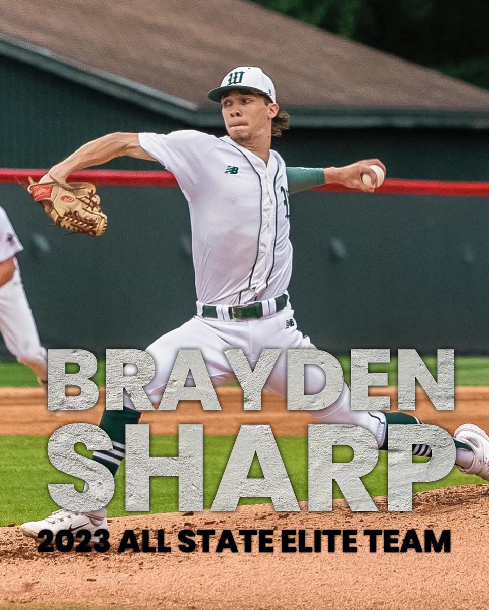 Congratulations to @b_sharp27 on being selected to the All State Elite Team!