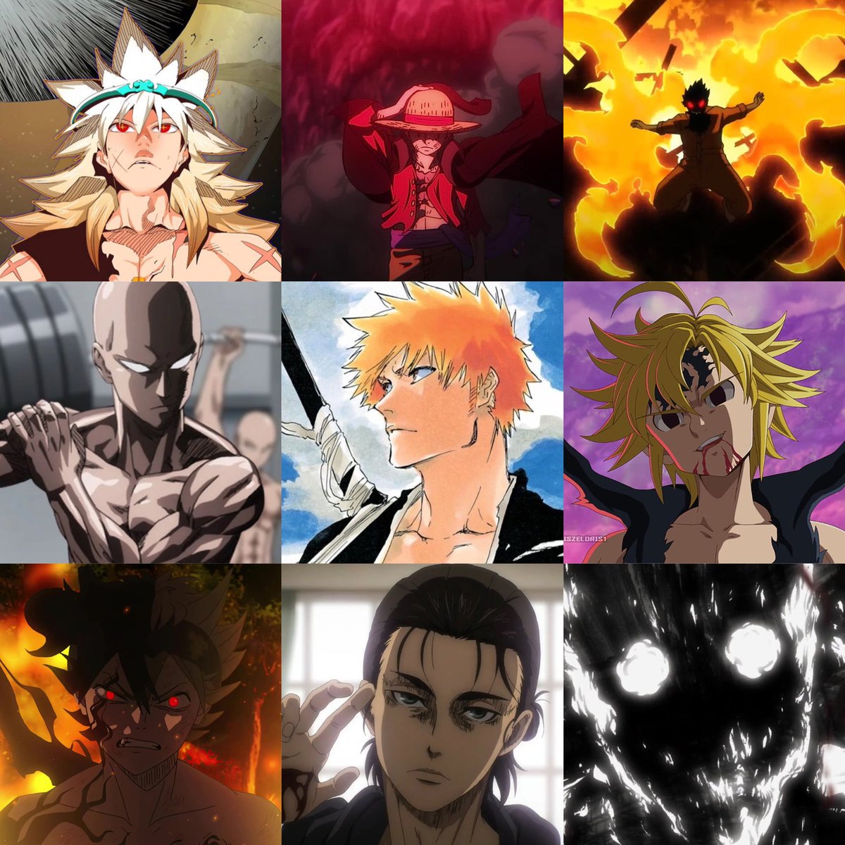 With everyone going all out, which one of these Anime/Manga protagonists would be the last man standing?