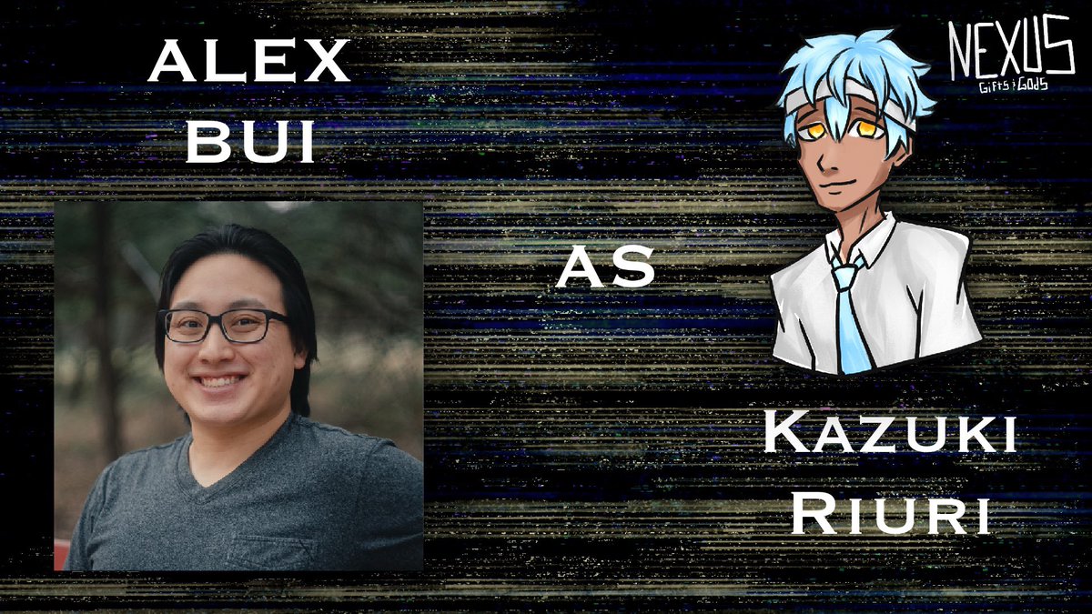 🚨VA announcement 🚨

I’m happy to welcome @thisbuifloats to Nexus as the voice of Kazuki!! 

Now this fun- loving telekinesis user can continue his journey in the mid-season finale of Nexus: Gifts &amp; Gods! 

#audiodrama #originalcharacter #animator #animation