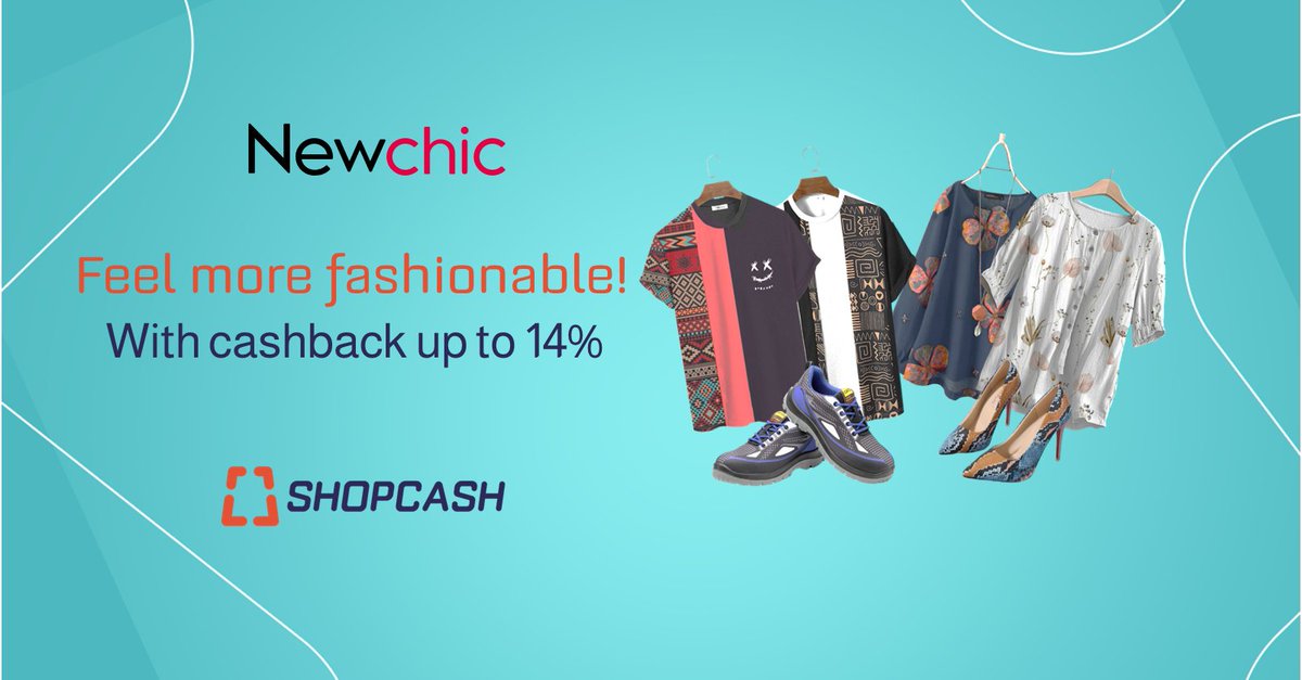 ShopCashArabia's tweet photo. Feel more Fashionable! .. with different outfits from #NewChic

Get it form #ShopCash and with #cash_back up to 14%. 
.
.
Shop Now : https://t.co/4lKRdRw9Sk
.
.
#نيوتشيك #newchicArabia #ShoppingOnline #Fashion  #cashback #cashbackworld #UAE #KSA #Kuwait #Outfit
#السعودية #الامارات #دبي