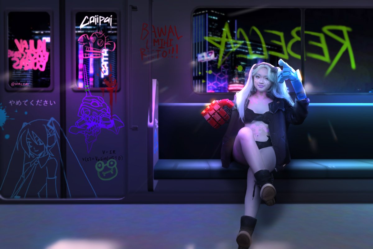 caiipai's tweet photo. Batch 1 of Cyberpunk: Edgerunner's Rebecca Photo Set 🫨🫨🫨 https://t.co/mbdVqeGQoo
