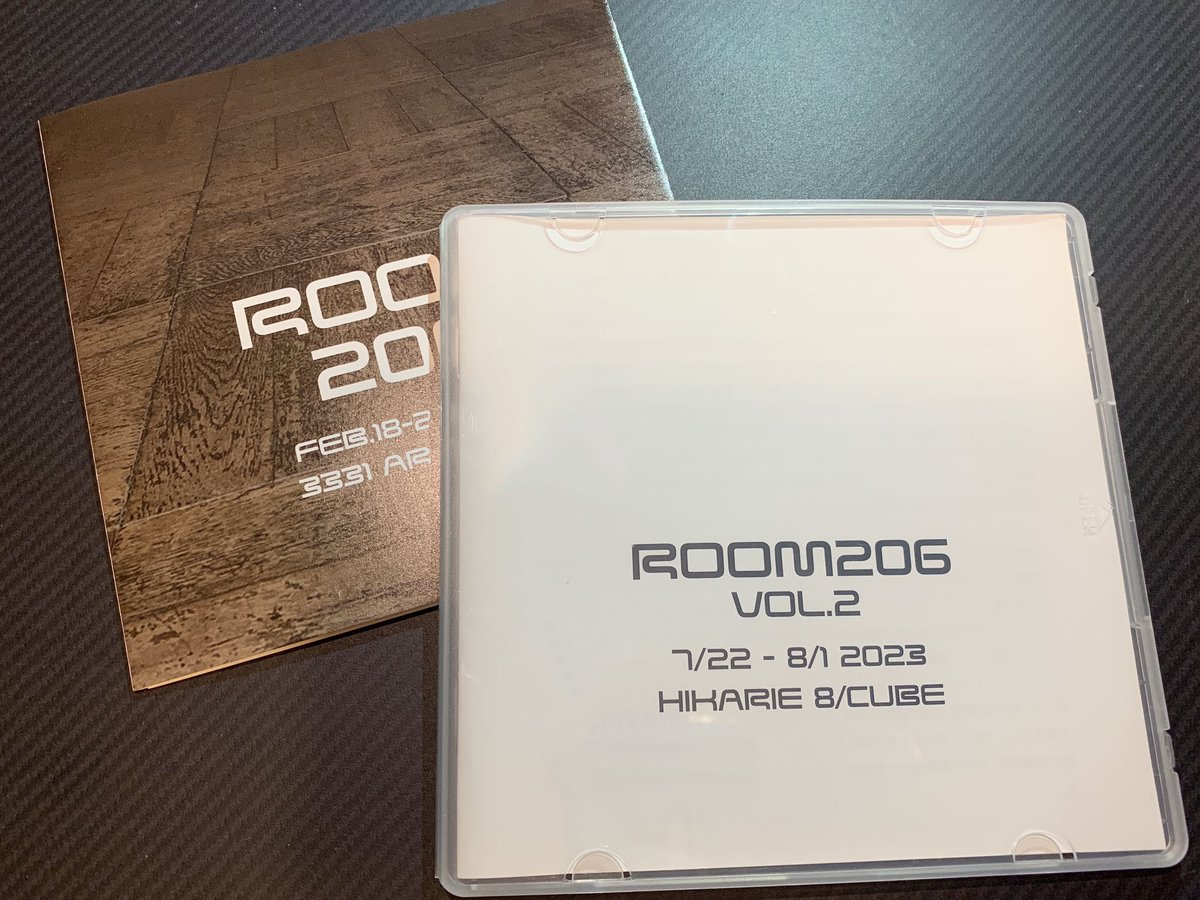 Room206_tokyo's tweet photo. 展示で配布するものが完成しました✨
#ROOM206 https://t.co/MGvIzWsKhT