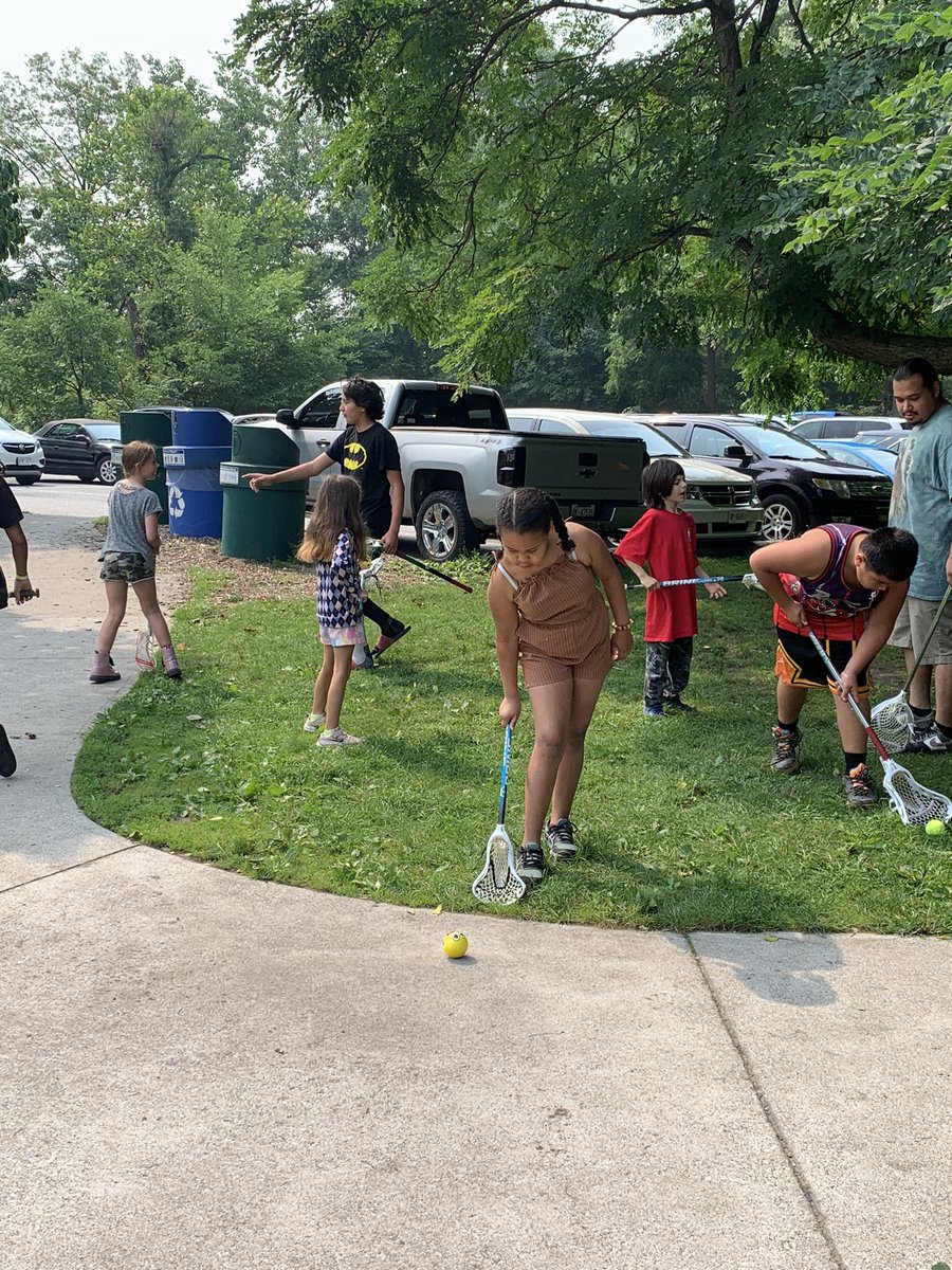 Today at #campmigizi we are learning about lacrosse ! <a href="/TinaDeCastro1/">Tina DeCastro</a> <a href="/Joseph745613165/">Zozep</a> <a href="/ClaraHowitt/">Dr. Clara Howitt</a> <a href="/gecdsbpro/">GECDSB PR</a> #GECDSBSLP2023