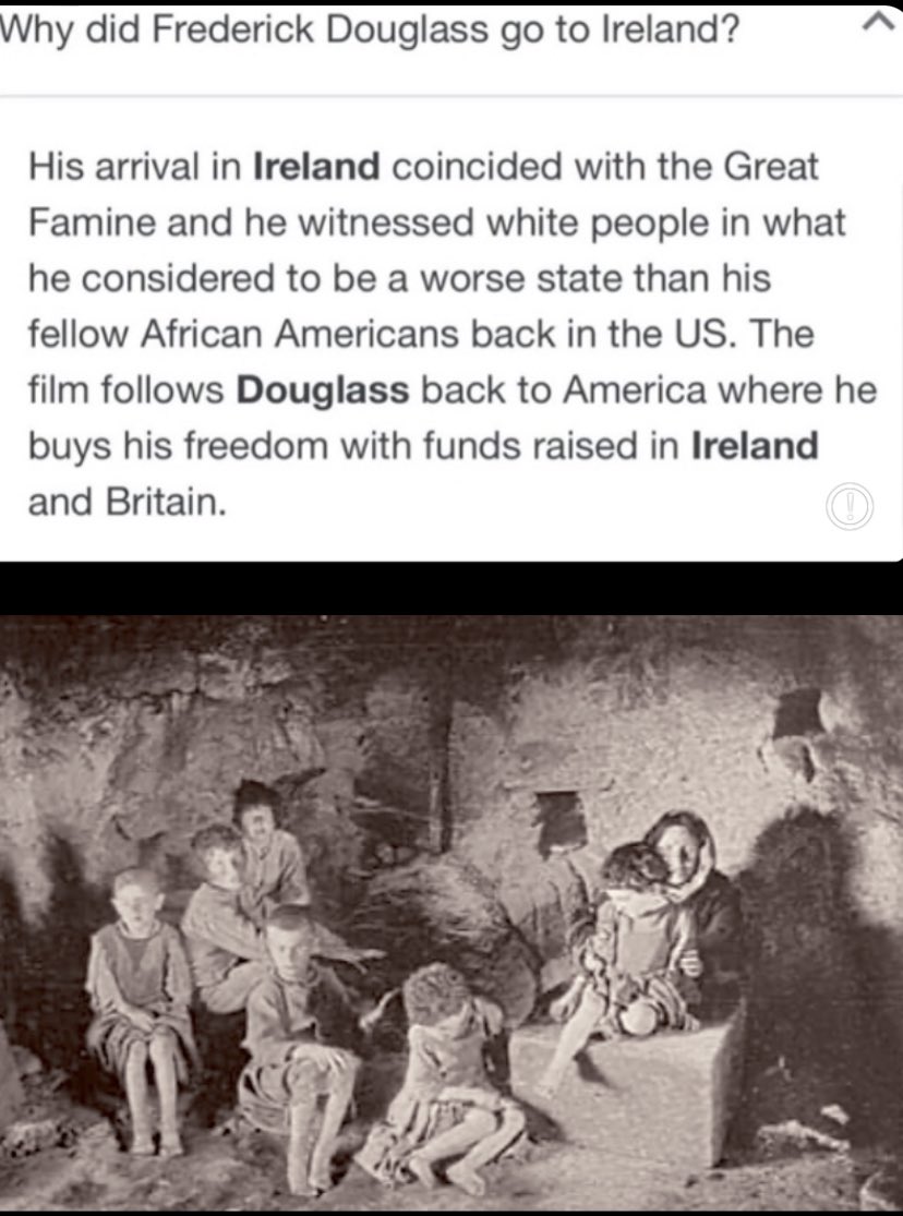 The minister for education <a href="/NormaFoleyTD1/">Norma Foley T.D</a> has included “white privilege” as part of the curriculum for Irish children. This is a lie that has no place in Irish history. After escaping slavery this is the testament of Frederick Douglas when he arrived in Ireland.