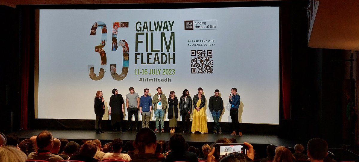A huge thank you to everyone who came to our sold out Irish Premiere of @filmdoubleblind at the weekend. We had an absolute blast at the screening, and the response so far has been incredible! Thanks again to @GalwayFilm for having us & for another brilliant year 🙌 #FilmFleadh