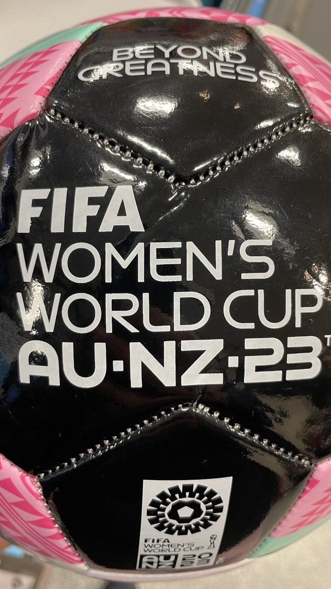 willcope's tweet image. Good sign!  First time I can ever recall seeing a women’s @FIFAWorldCup football ⚽️ for sale in mainstream shops. Now that is a shift!  👏 #WomensWorldCup