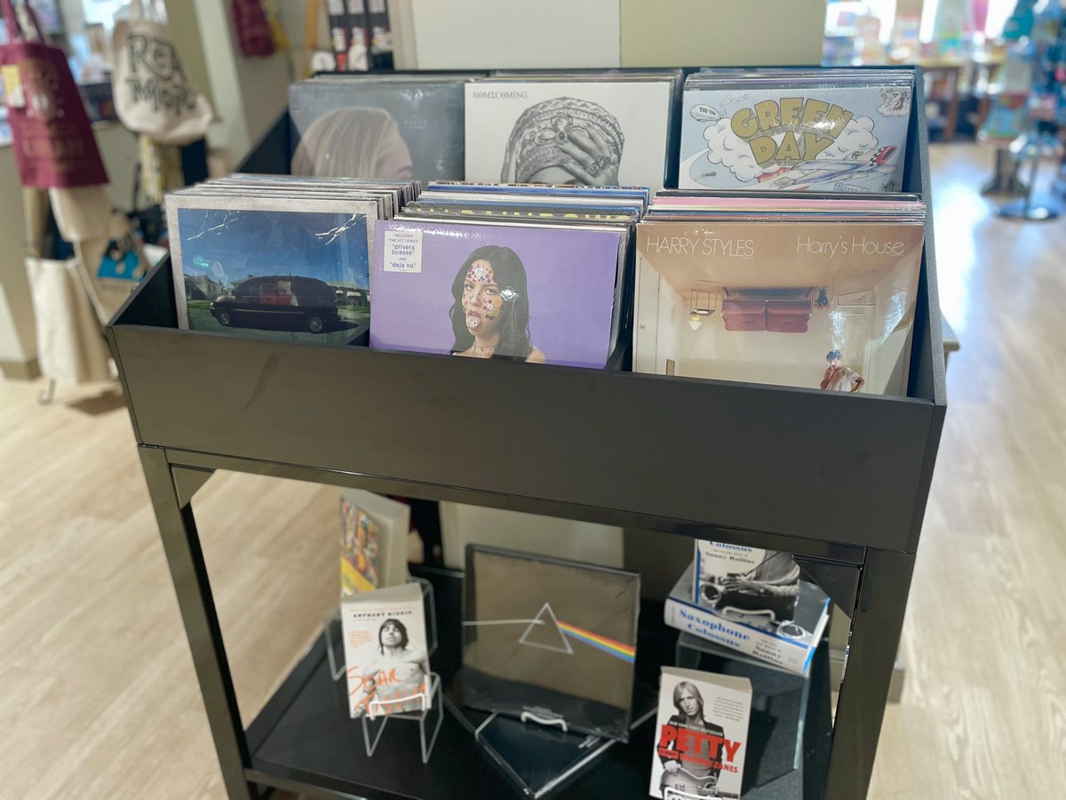 Exciting news! We’re expanding our vinyl collection with more coming in stock soon including recent releases. Come grab your favorite record! #vinyl #music #books #bethlehempa