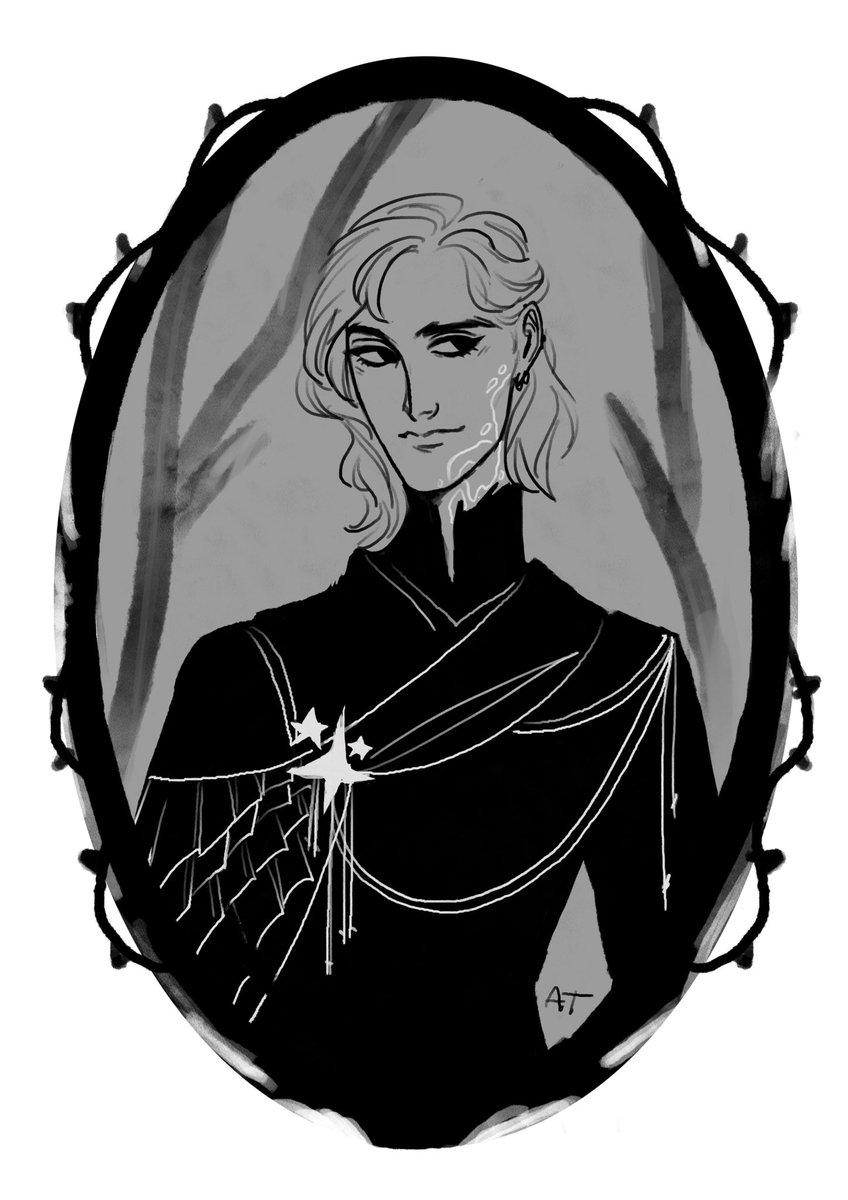Atmostis's tweet image. Caden with long hair….#oc #caden