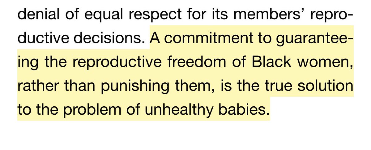 Quote from @DorothyERoberts 

#birthjustice #bodyliteracy