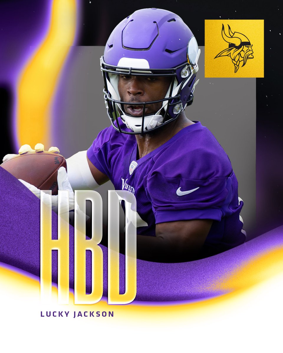 Vikings's tweet photo. Happy birthday, @TheyHearMeNow! https://t.co/xdnZoOjQxC