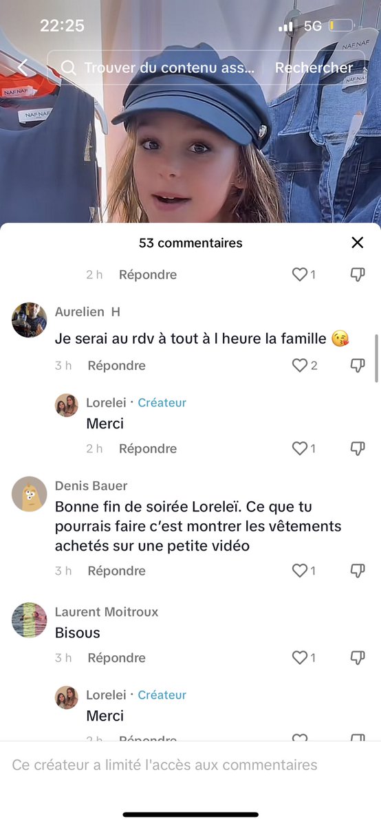 viicviicvic's tweet photo. Par contre je suis choquee, je viens de tomber sur le tiktok d’une daronne qui exploite sa fille pour avoir des vues de pedophiles. Carrément ça bloque les commentaires si t’es pas un vieux de 40 ans + https://t.co/CItOKYSwDt