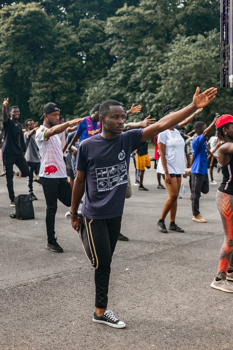 Antennaknust's tweet photo. 2. Shots from the 2nd Edition of the Antenna Class Keep-Fit Exercise with 3rd-year Telecom &amp; Electrical Eng. students on 15th July 2023 at the KNUST Wellness Center. We take physical &amp; mental health very seriously and it was exciting to see everyone come out and be a part of it💪 https://t.co/3pVp2AoSqz